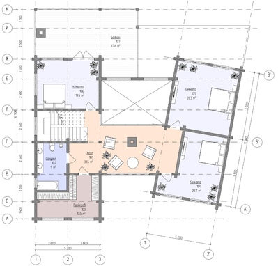 2 этаж - планировка